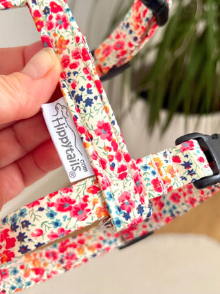 Liberty Cat Harness, Liberty Phoebe Cat Harness, Floral Cat harness, Optional Lead