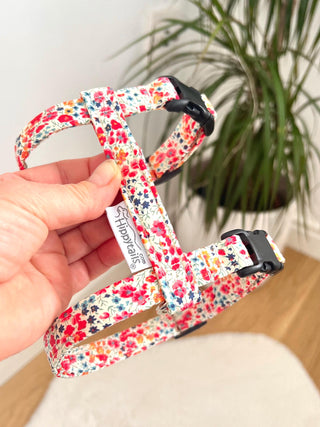 Liberty Cat Harness, Liberty Phoebe Cat Harness, Floral Cat harness, Optional Lead