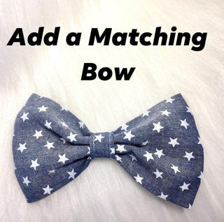 Add a Matching BOW TIE (subject to fabric availability) 7 - Hippytails