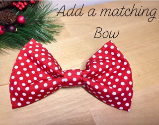Add a Matching BOW TIE (subject to fabric availability) 9 - Hippytails