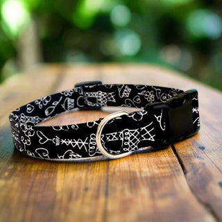 Little Paris Dog Collar 1 - Hippytails