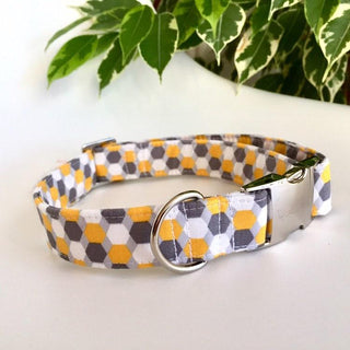 Honeycomb Dog Collar 2 - Hippytails